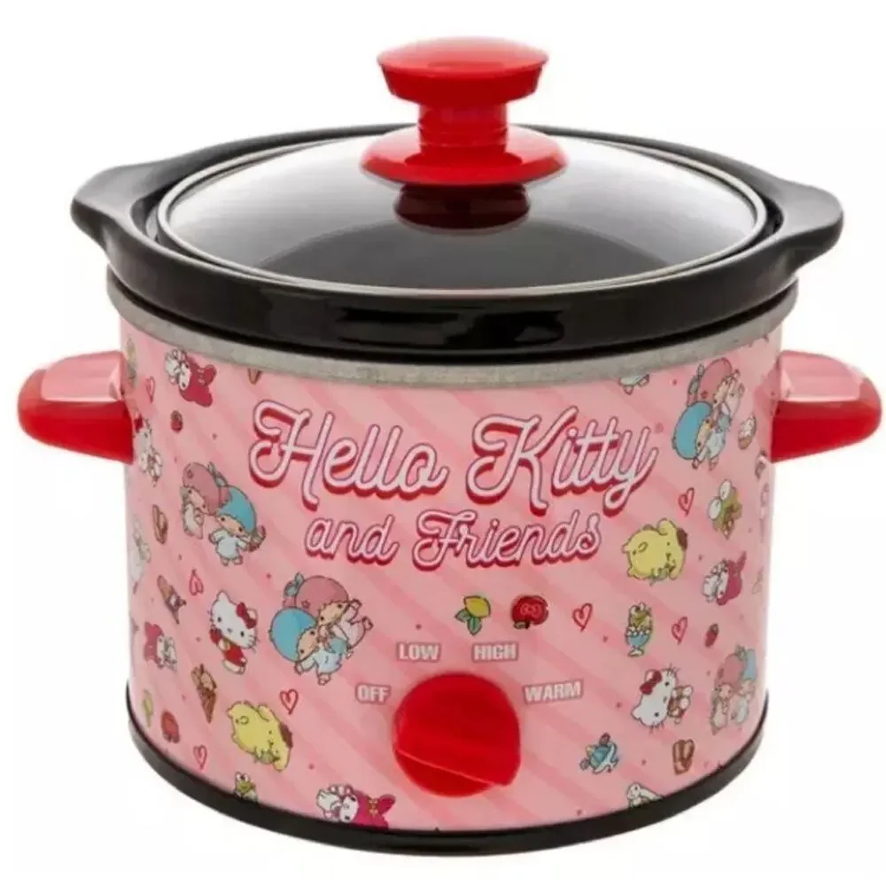 Hello Kitty and Friends Pink Hearts Slow Cooker